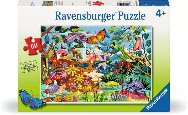 Backyard Bug World 60 Pc Puzzle
