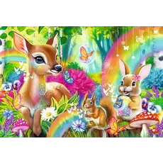 RAVENSBURGER Lovable Woodland Friends 2 x 24 Pc Puzzle
