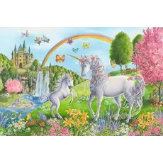 RAVENSBURGER Prancing Unicorns 24 Pc Floor Puzzle