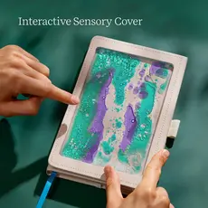LIFELINES Shake It Up Sensory Lava Journal Blue/Purple