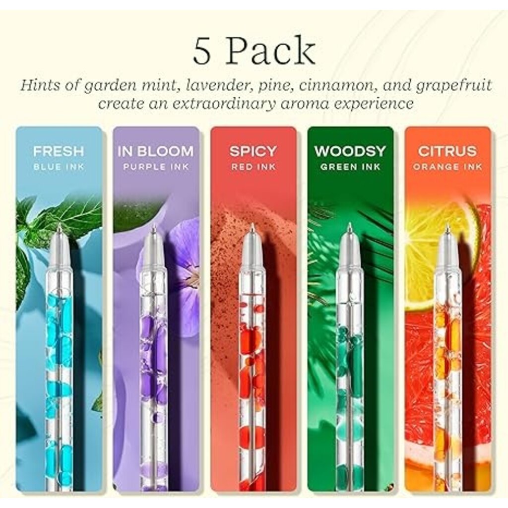 LIFELINES Scented Lava Pens Set of 5