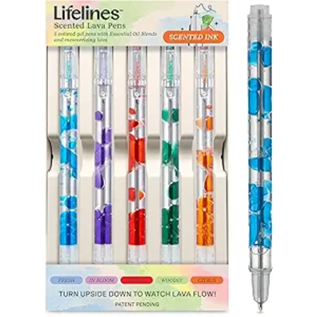 LIFELINES Scented Lava Pens Set of 5