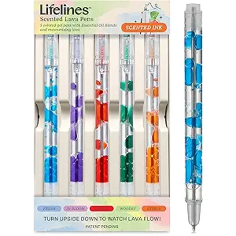 LIFELINES Scented Lava Pens Set of 5