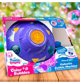 SOUTH BEACH BUBBLES PoppinColorz Galactic Color Bubble Machine