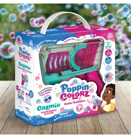SOUTH BEACH BUBBLES PoppinColorz Cozmic Color Bubble Blaster