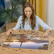 RAVENSBURGER Mount Fuji Cherry Blossom View 1000 PC Puzzle