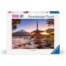 RAVENSBURGER Mount Fuji Cherry Blossom View 1000 PC Puzzle