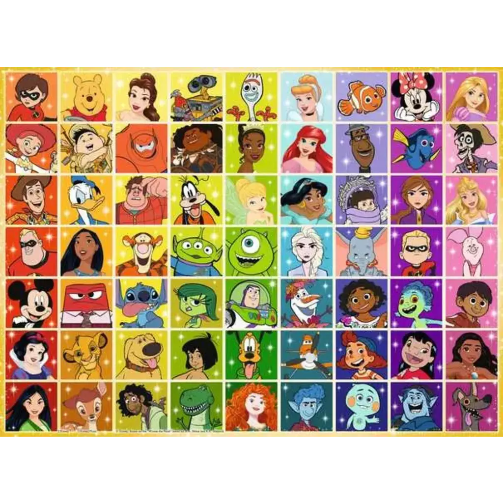 RAVENSBURGER Disney Color Palette 100 PC Puzzle