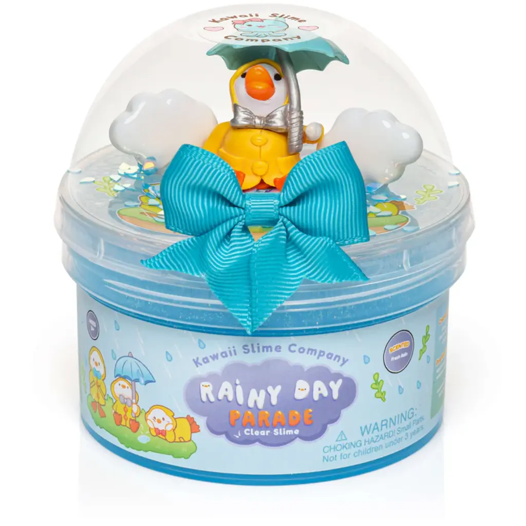 KAWAII SLIME COMPANY Rainy Day Parade Clear Slime