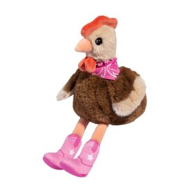 DOUGLAS CUDDLE TOYS Cowgirl Chicken