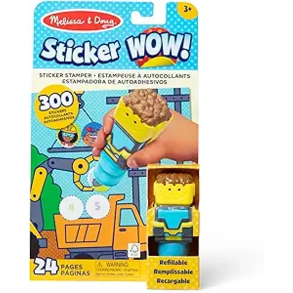 MELISSA & DOUG Sticker Wow! Bulldozer