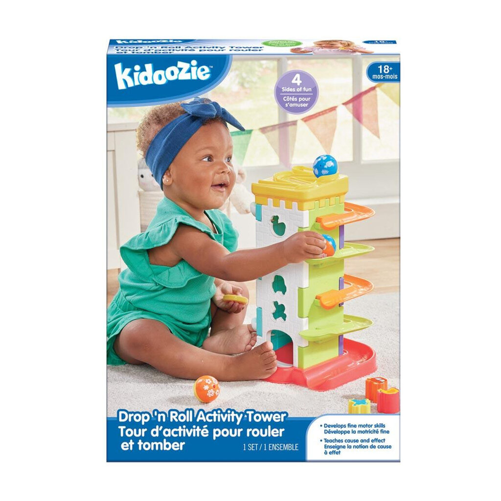 INTERNATIONAL PLAYTHINGS Drop 'N Roll Activity Tower