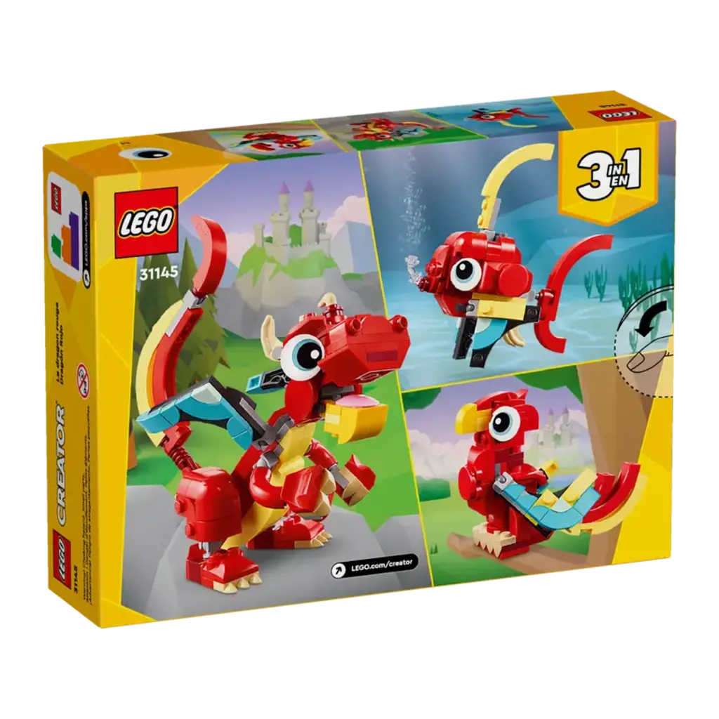 TOYHOUSE Red Dragon Lego