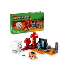 TOYHOUSE The Nether Portal Ambush Minecraft Lego