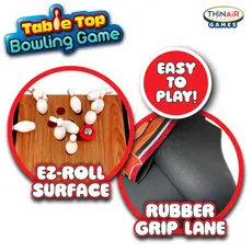 THIN AIR Tabletop Bowling Set