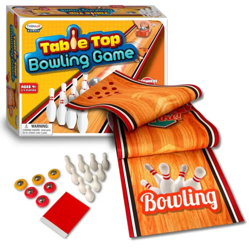 THIN AIR Tabletop Bowling Set