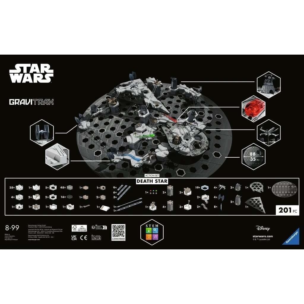 RAVENSBURGER Gravitrax  Star Wars Death Star Action Set (In Store Pickup)