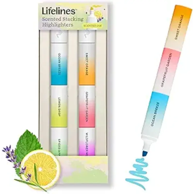 LIFELINES Scented Stacking Highlighters 2pk