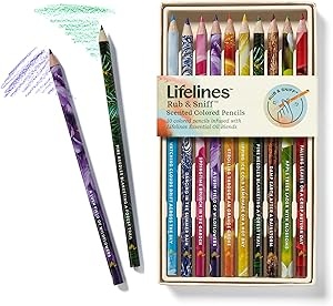 Rub & Sniff Scented Colored Pencils 10 Pack