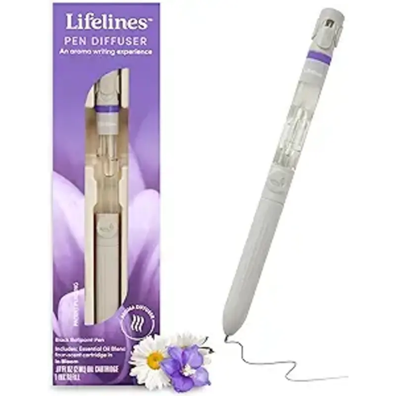 LIFELINES Pen Diffuser with 4-Scent Cartridge - In Bloom