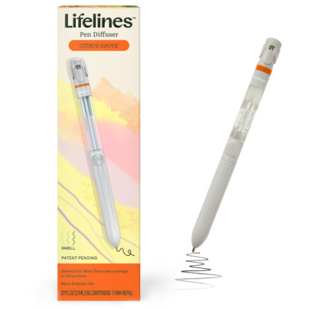 LIFELINES Pen Diffuser with 4-Scent Cartridge - Citrus Grove