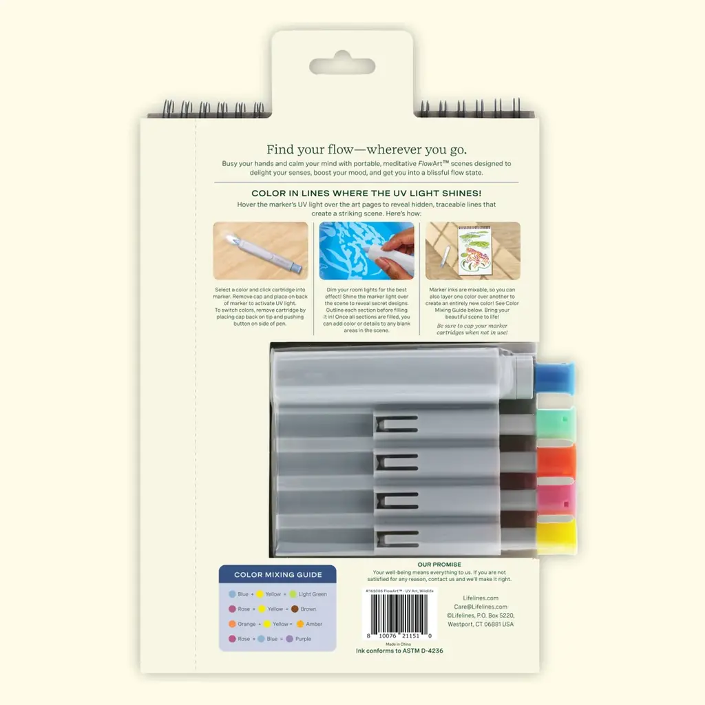 LIFELINES FlowArt UV Art Wildlife