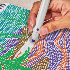 LIFELINES FlowArt Dot-By-Letter Landscapes