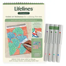 LIFELINES FlowArt Dot-By-Letter Botanicals