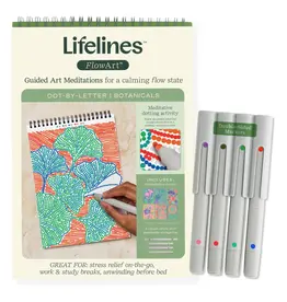 LIFELINES FlowArt Dot-By-Letter Botanicals