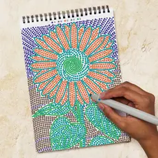 LIFELINES FlowArt Dot-By-Letter Botanicals
