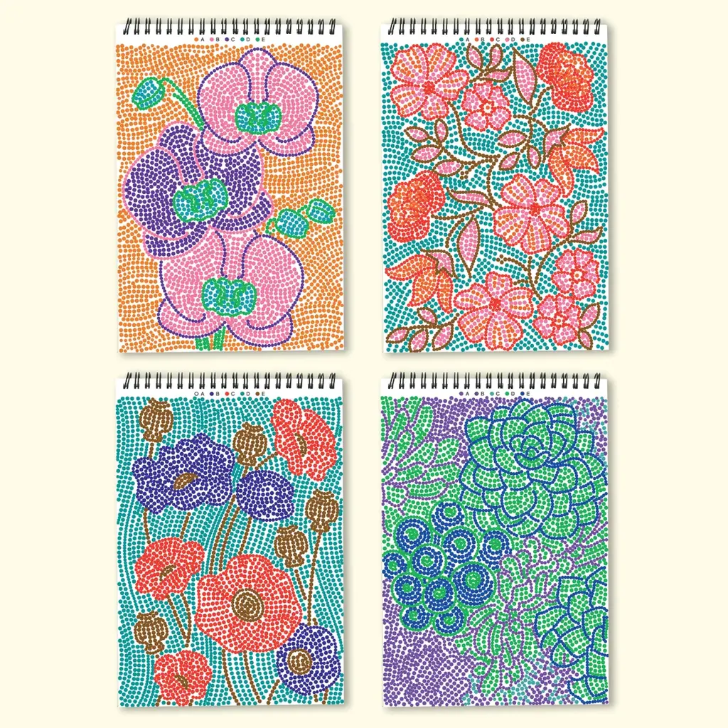 LIFELINES FlowArt Dot-By-Letter Botanicals