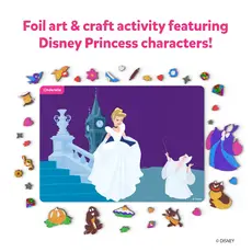 SKILLMATICS Peel & Press Foil Fun Art Kit - Disney Princess
