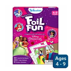 SKILLMATICS Peel & Press Foil Fun Art Kit - Disney Princess