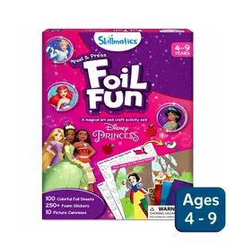SKILLMATICS Peel & Press Foil Fun Art Kit - Disney Princess