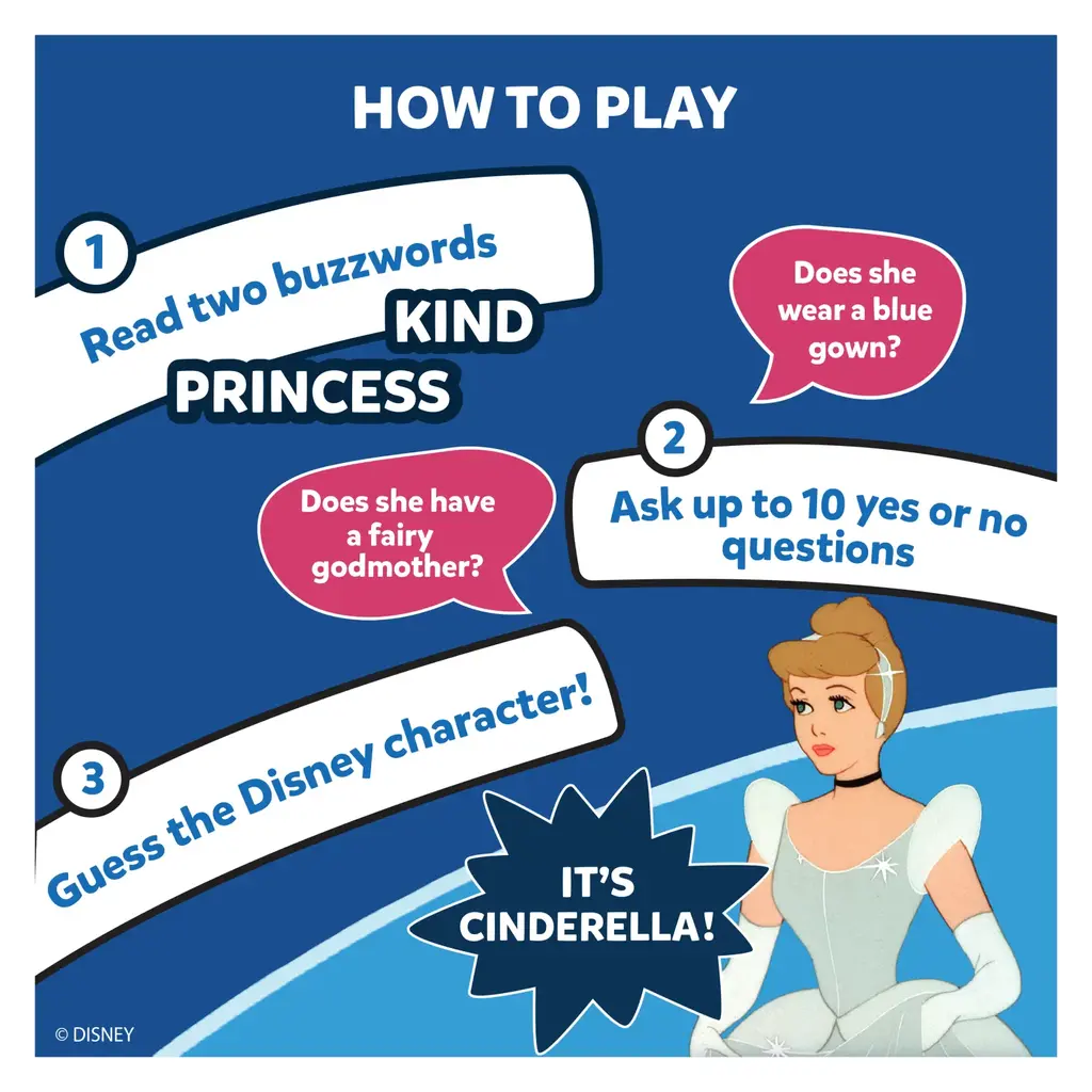 SKILLMATICS Guess in 10 - Disney Edition Trivia Game