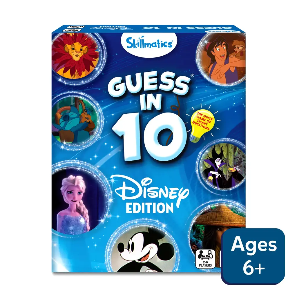 SKILLMATICS Guess in 10 - Disney Edition Trivia Game