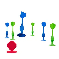 POPDARTS Popdarts Rookie Blue & Green