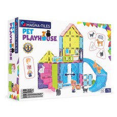 VALTECH Magna-Tiles Pet Playhouse 50-Piece Set