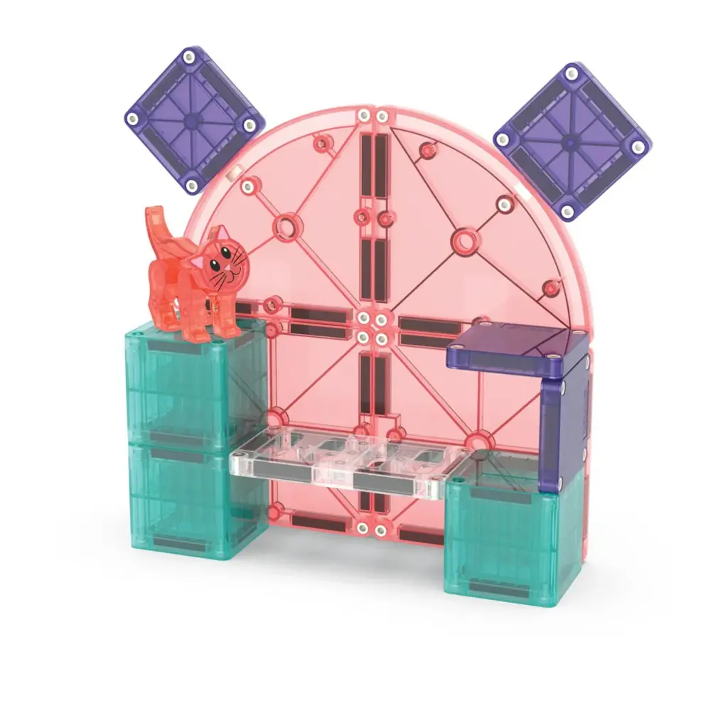 VALTECH Magna-Tiles Cat Tree 13-Piece Set