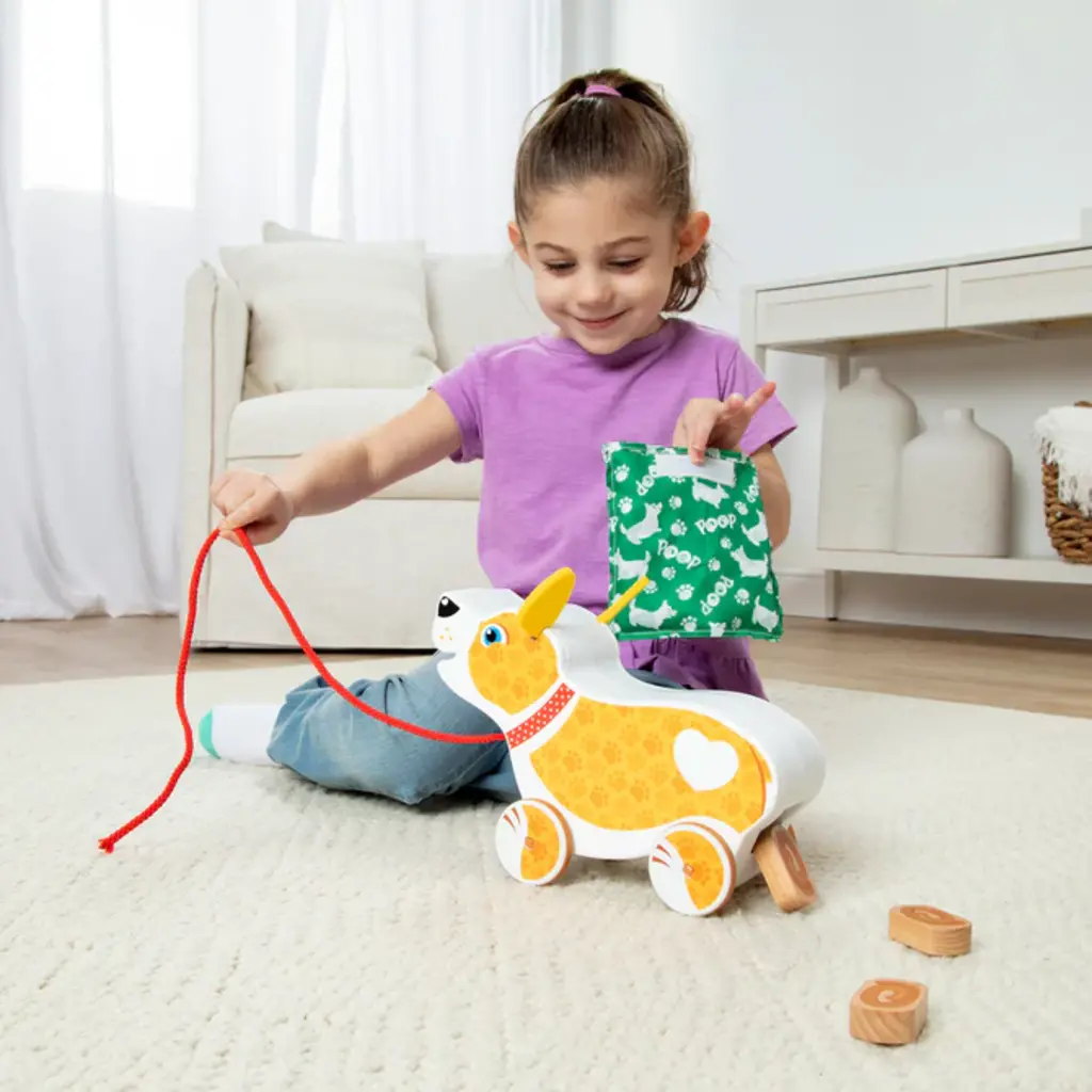 MELISSA & DOUG Feed, Walk, and Poo Pup