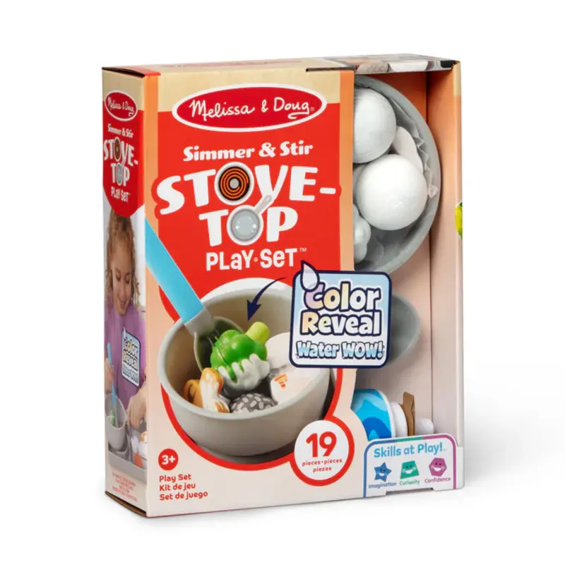 MELISSA & DOUG Simmer & Stir Stove Top Play Set