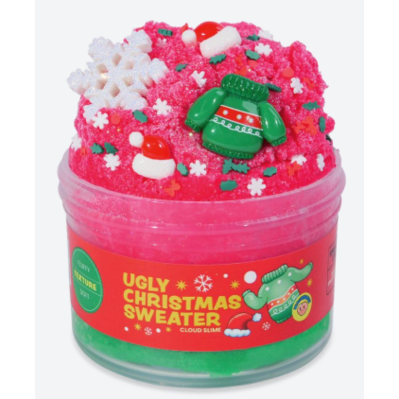 PEACHYBBIES Ugly Christmas Sweater Cloud Slime