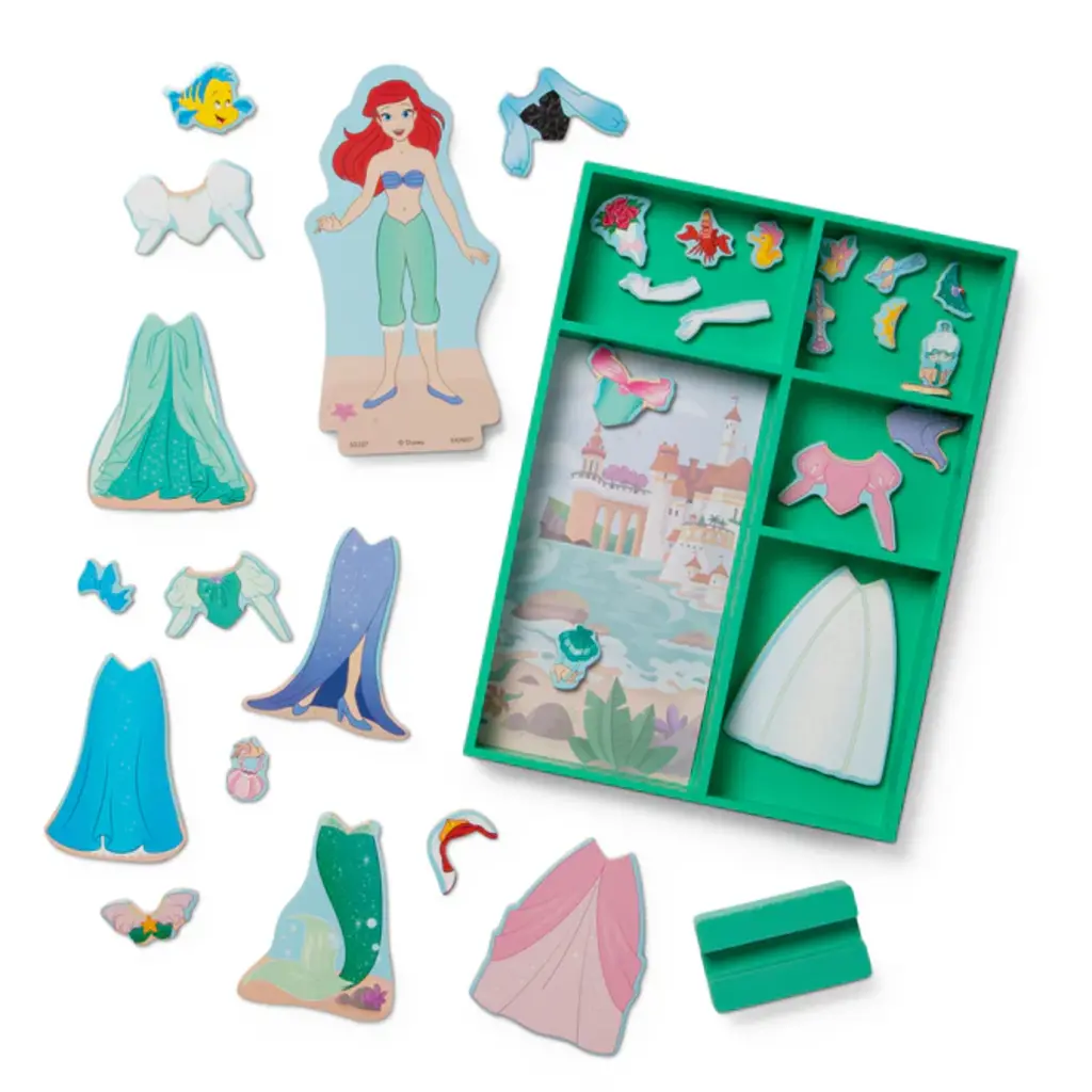 MELISSA & DOUG Disney Magnetic Dress Up Ariel