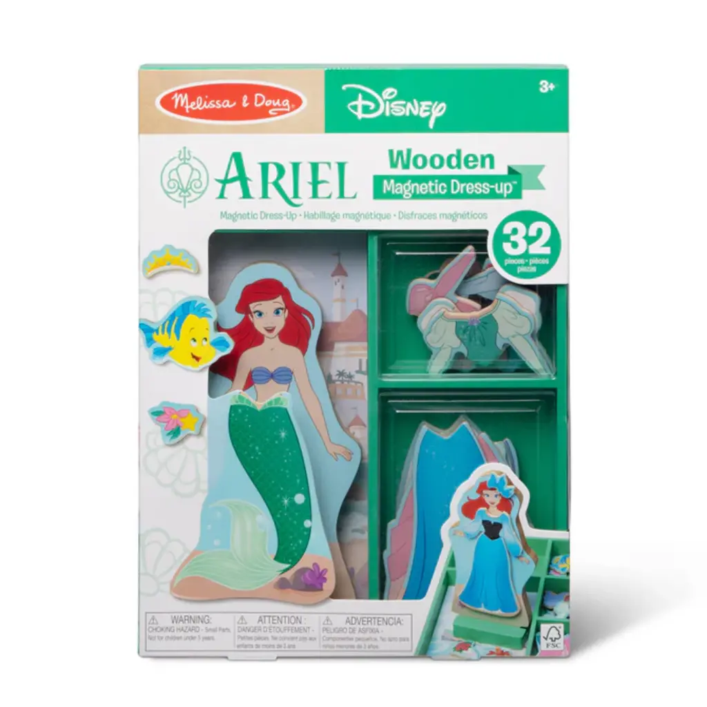 MELISSA & DOUG Disney Magnetic Dress Up Ariel