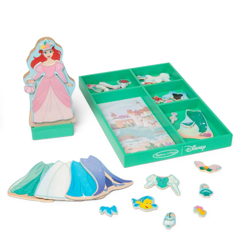 MELISSA & DOUG Disney Magnetic Dress Up Ariel