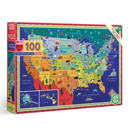EEBOO 100 pc This Land Is Your Land