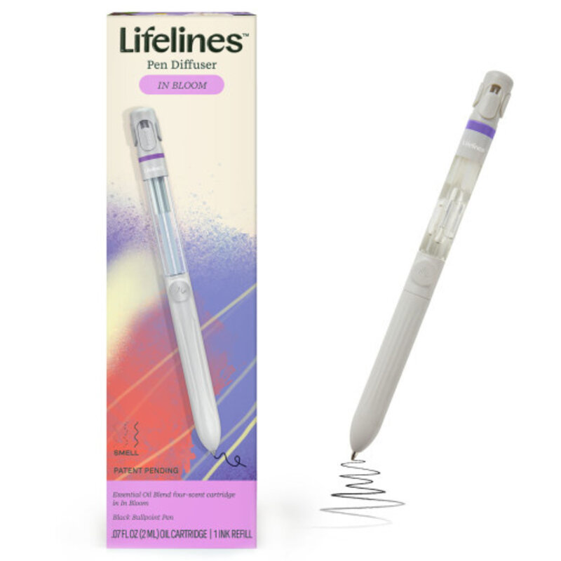 LIFELINES Pen Diffuser with 4-Scent Cartridge - In Bloom