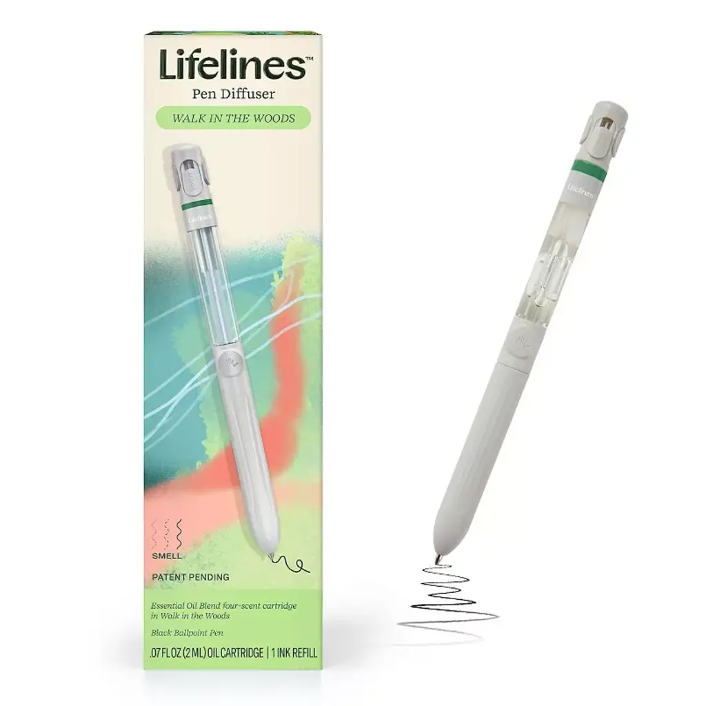 LIFELINES Pen Diffuser with 4-Scent Cartridge - Walk in the Woods