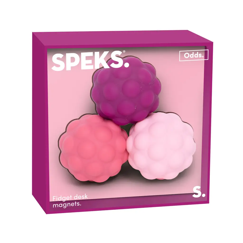 RETROSPECTIVE GOODS Odds Silicone Magnets - Purple