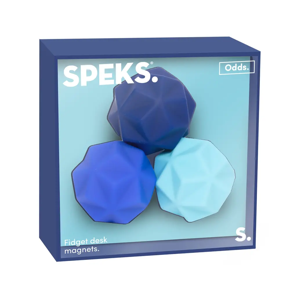 RETROSPECTIVE GOODS Odds Silicone Magnets - Blue